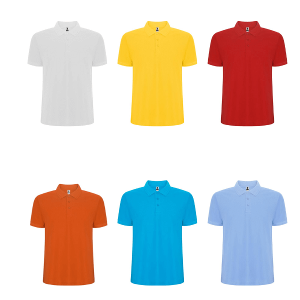 Pegaso Premium Short Sleeve Men's Polo - Image 2