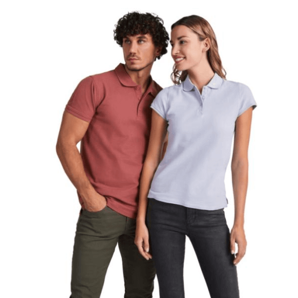 Star Short Sleeve Men's Polo - Image 3