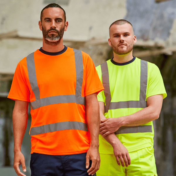 High Visibility T-shirt in Polyester - Image 2
