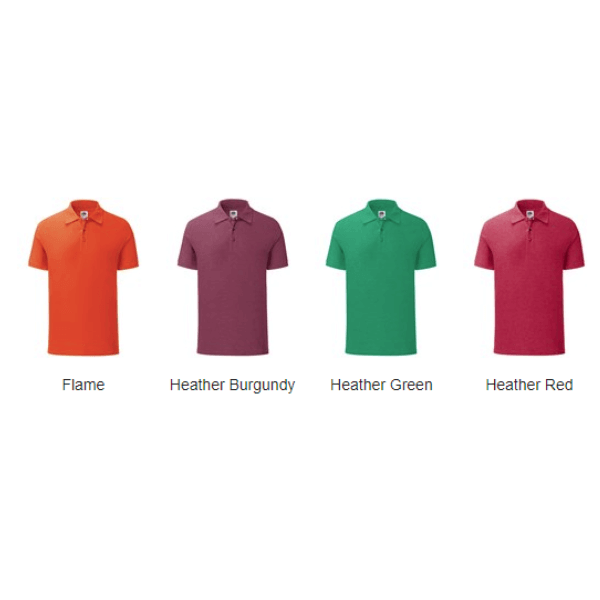 Iconic Polo Shirt Fruit of the Loom - Image 2