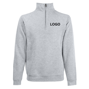 Premium 70/30 Zip Neck Sweatshirt
