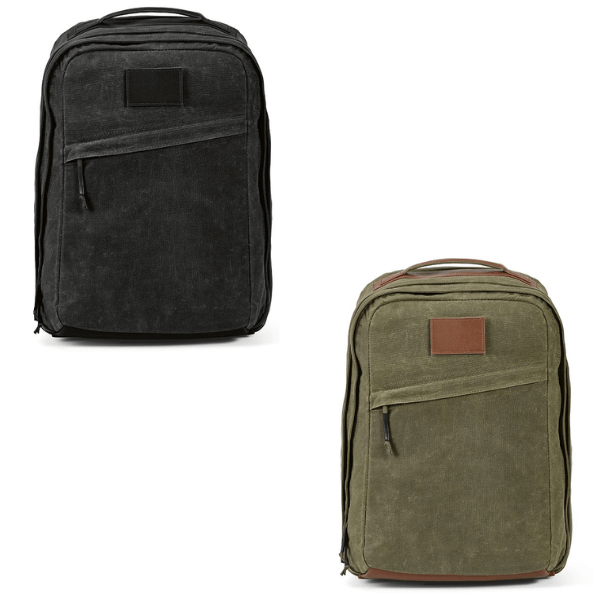 Cape Town Backpack Recycled Cotton Bag - Image 3