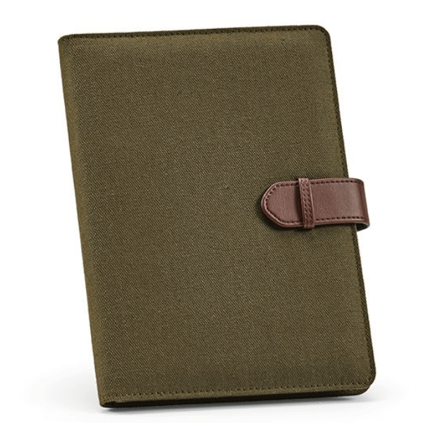 Eliot A5 Folder Recycled Cotton Canvas - Image 2