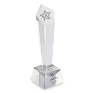 DIAWARD Crystal Award Trophy