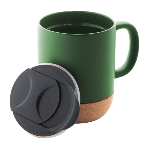 Komagu Mug Ceramic with Cork Base - Image 2