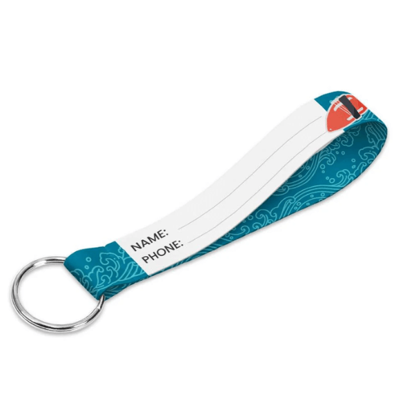 Key Holder Eco rPET Short Lanyard - Image 2