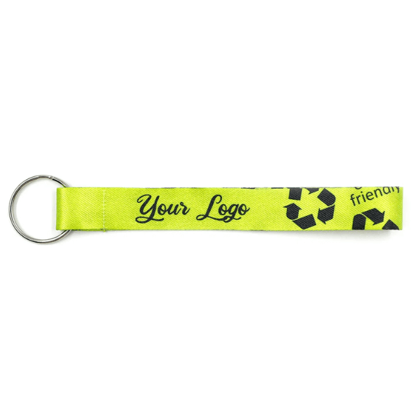 Key Holder Eco rPET Short Lanyard