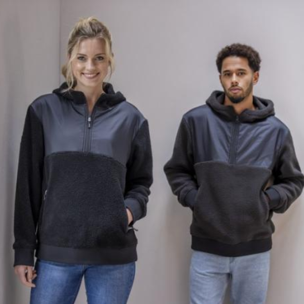 Evans Unisex Recycled Sherpa Fleece - Image 4