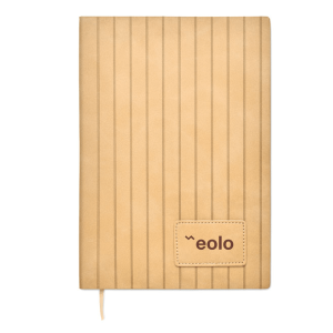 TINTRAY A5 Notebook with PU Ribbed Cover