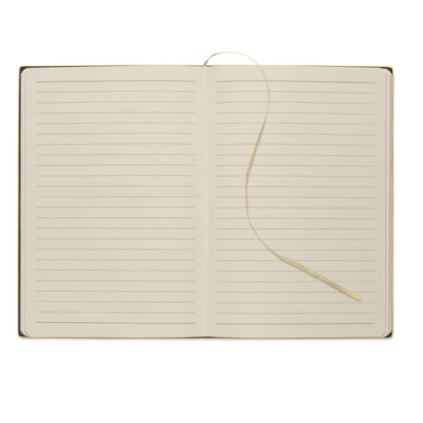 TINTRAY A5 Notebook with PU Ribbed Cover - Image 3
