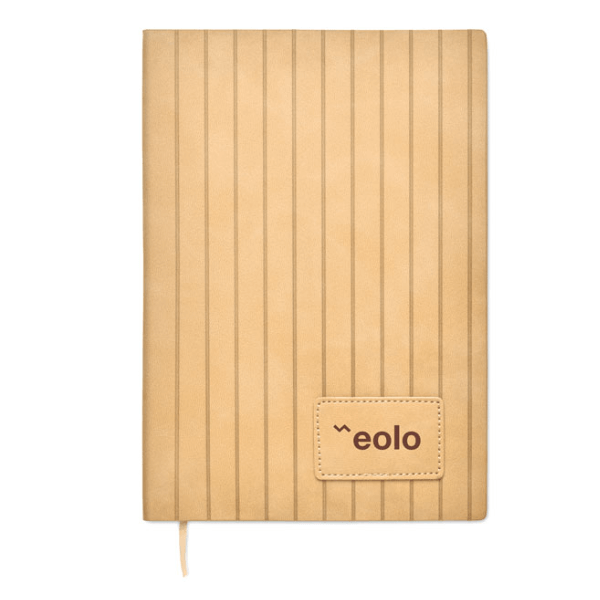 TINTRAY A5 Notebook with PU Ribbed Cover