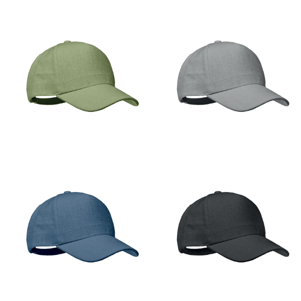 NAIMA CAP Baseball 100% Hemp Fabric - Image 4