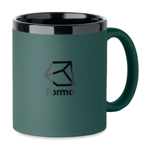 Ruby Ceramic Mug with Soft Touch Coating