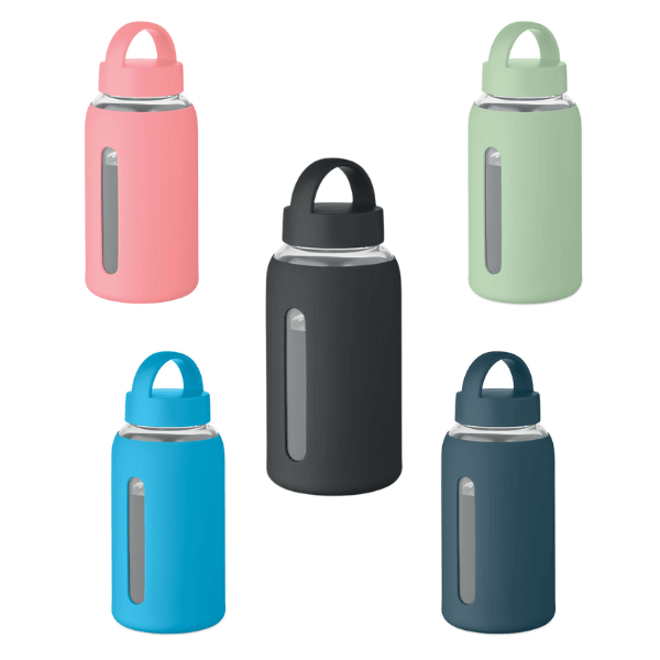 Boris High Borosilicate Glass Bottle with Silicone - Image 3