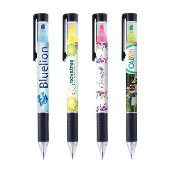 Bergman Highlighter with Ballpoint Pen - Image 2