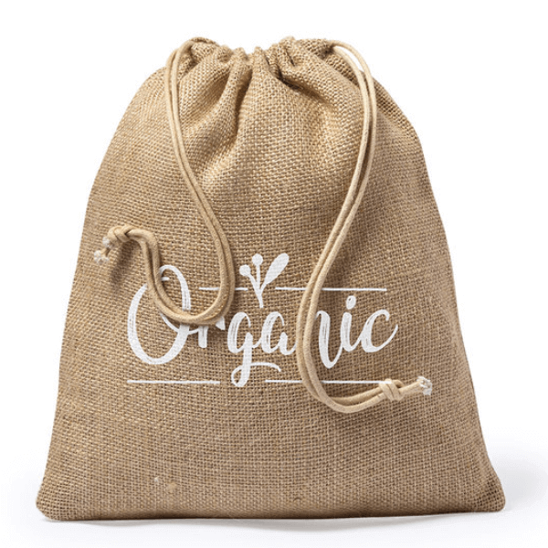 Bag Vagan Jute Drawstring