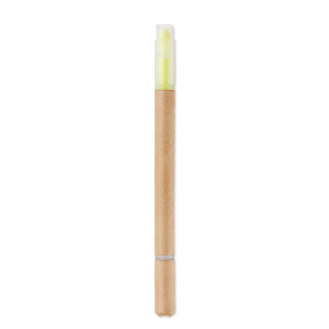Duo Paper Pen with Highlighter
