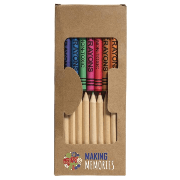 Lucky 19-Piece Coloured Pencil and Crayon Set
