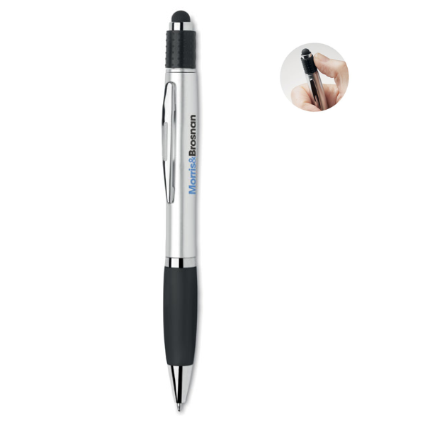 Stylus Twist Action Spinner Ball Pen