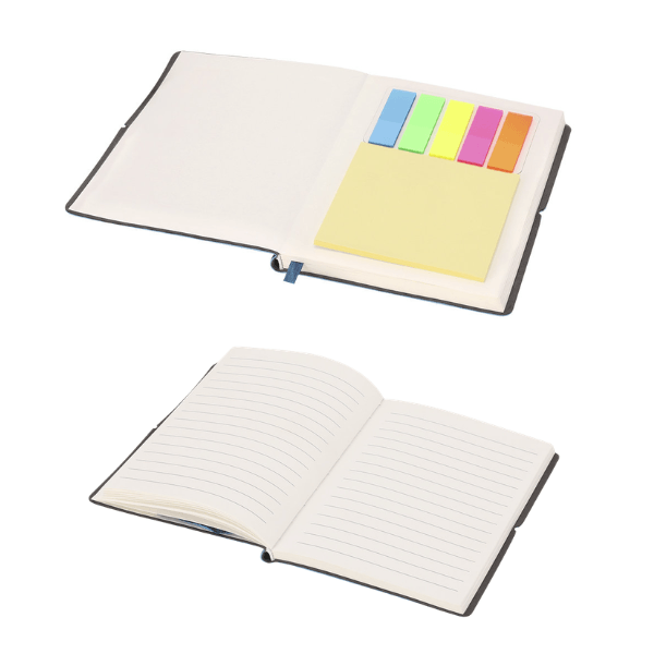 Notepad Vierax with Elastic and Coloured Bookmark - Image 2
