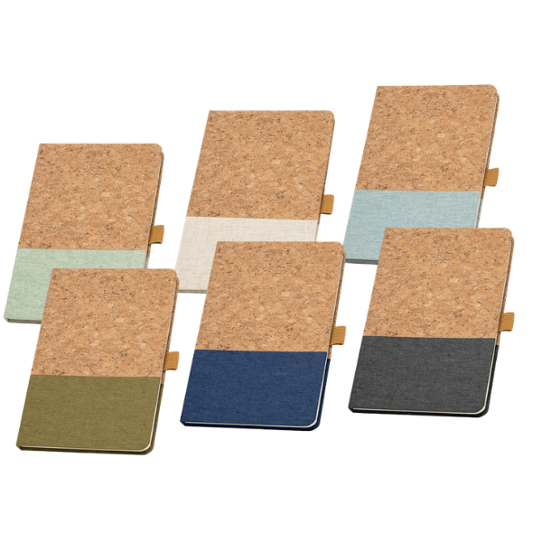 Klee A5 Notebook in Cork with Lined Sheets - Image 2